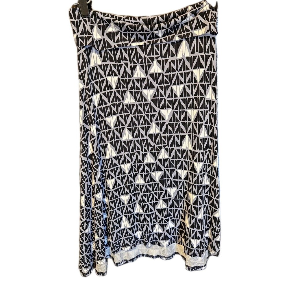 LuLaRoe Womens Geometric Design A line Skirt, Size Small
